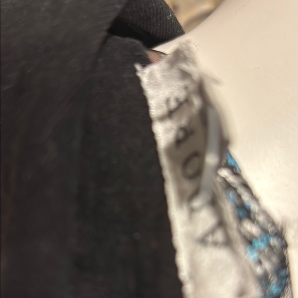 Adore Black Mesh Jean Jacket with Vibrant Embroidery - Picture 10 of 16